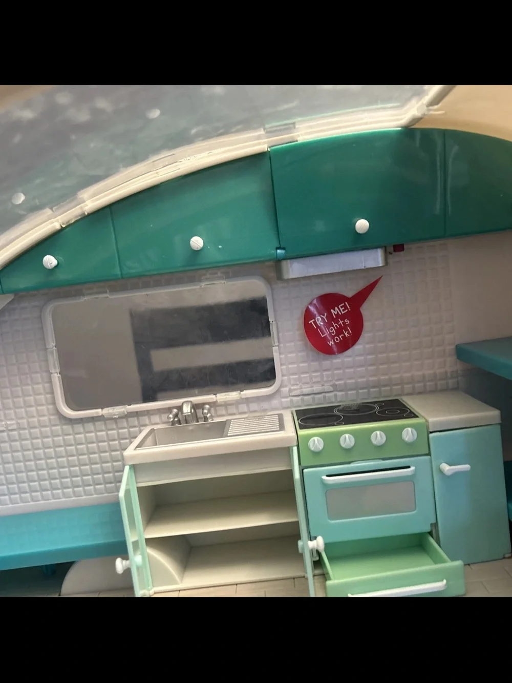 Our Generation Lori Teardrop Camper/Glamper/RV Trailer For 6